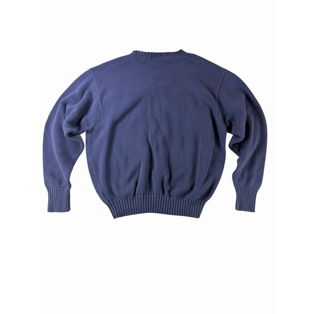 Polo Ralph Lauren Mens 3XB Navy Cotton Crewneck Sweater Big Pony Logo